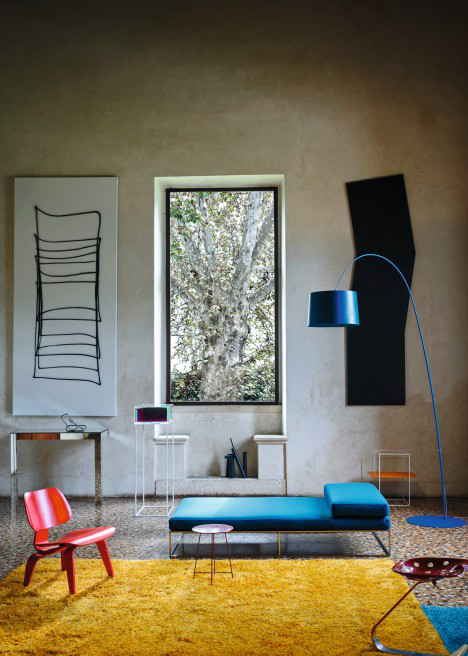 FOSCARINI lampadaire TWIGGY à LED