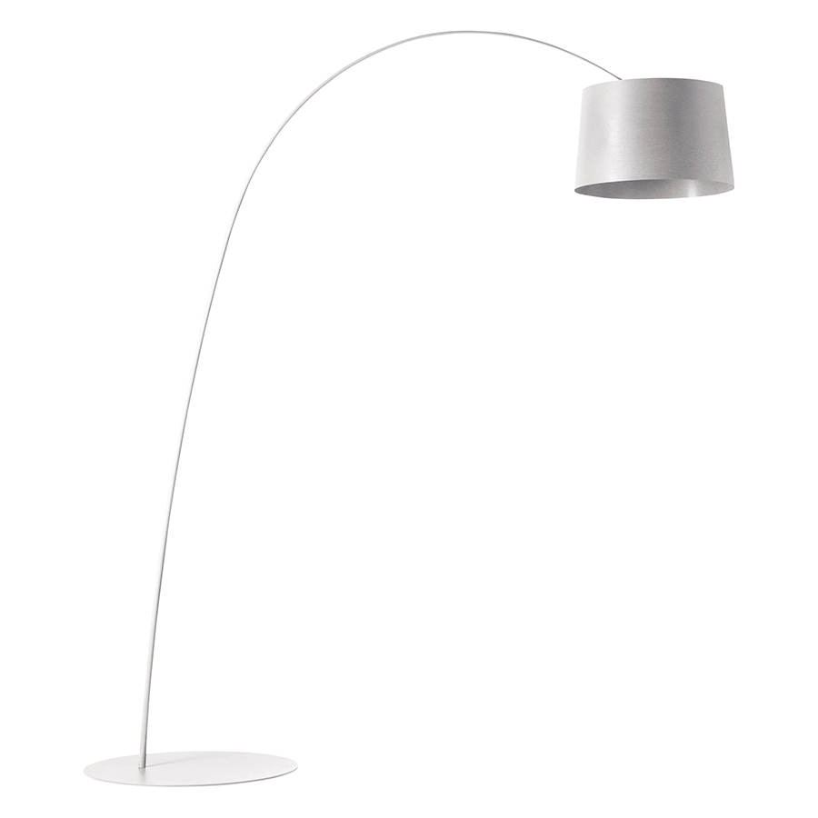 FOSCARINI lampadaire TWIGGY (Blanc - Fibre de verre, PMMA, polycarbonate et métal)