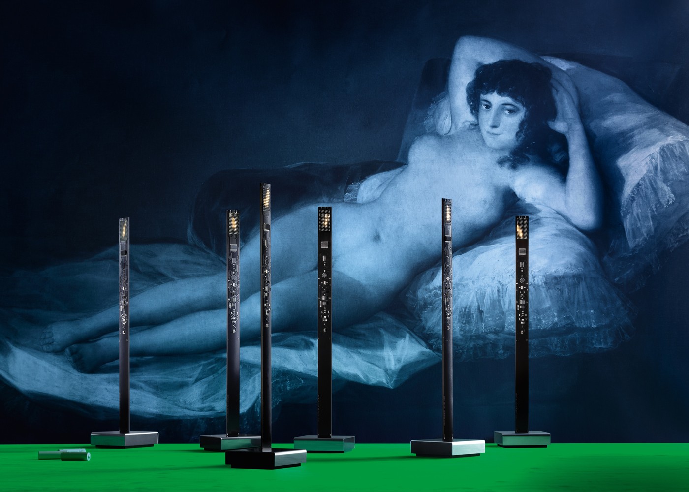 INGO MAURER table lamp MY NEW FLAME USB