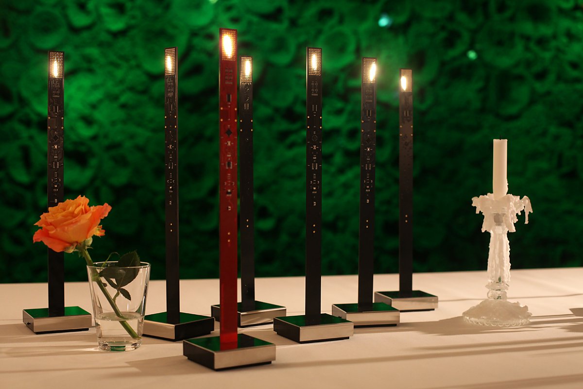 INGO MAURER table lamp MY NEW FLAME USB