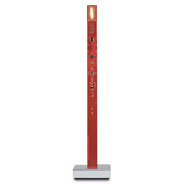 INGO MAURER lampe de table MY NEW FLAME USB (Rouge - Métal)