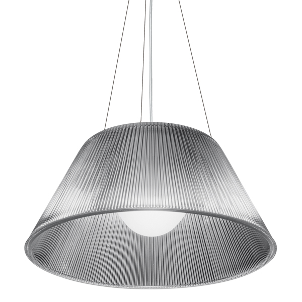 FLOS lampe à suspension ROMEO MOON S2 (Transparent - Verre)