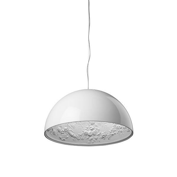FLOS lampe à suspension SKYGARDEN 1 (Blanc brillant - Plâtre verni)