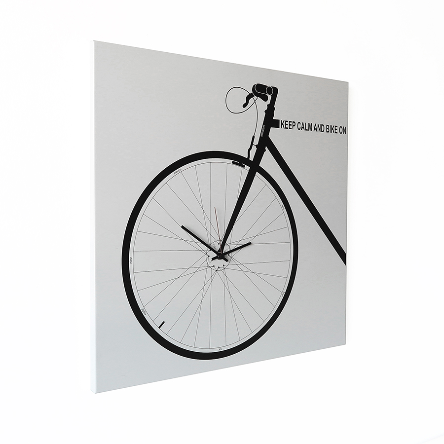 dESIGNoBJECT wall clock BIKE CLOCK