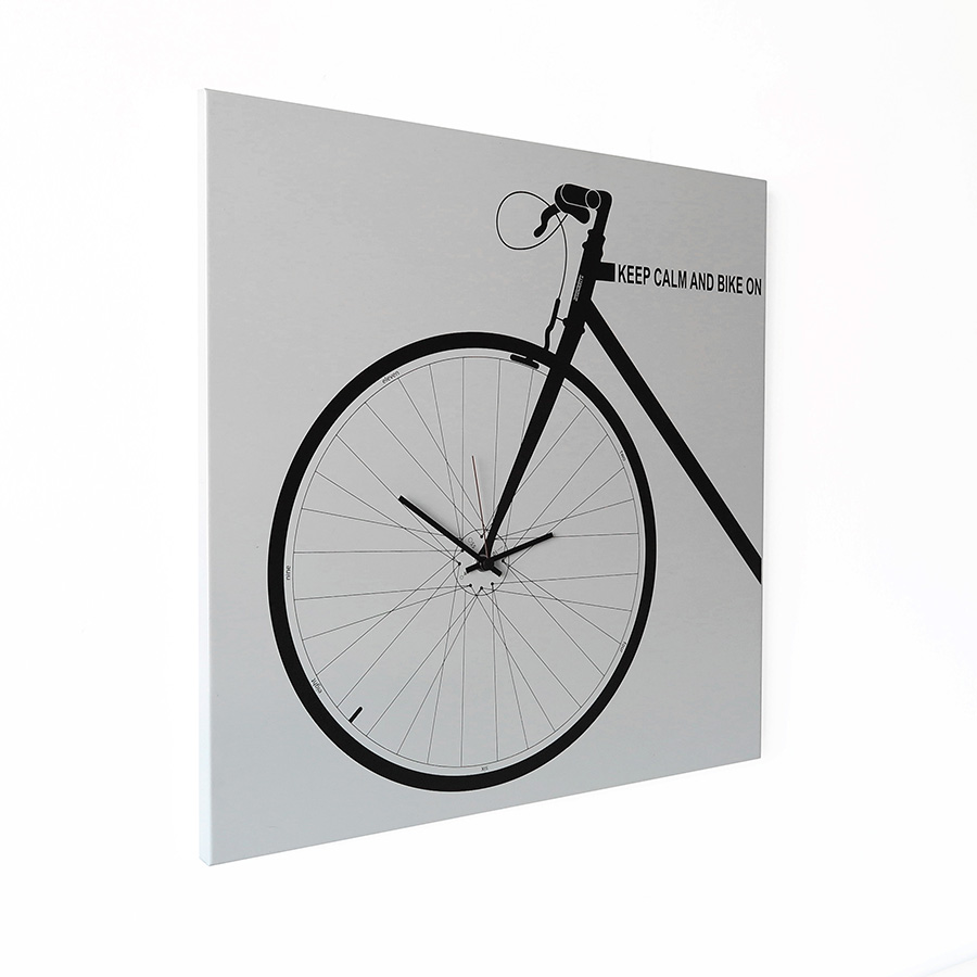 dESIGNoBJECT wall clock BIKE CLOCK