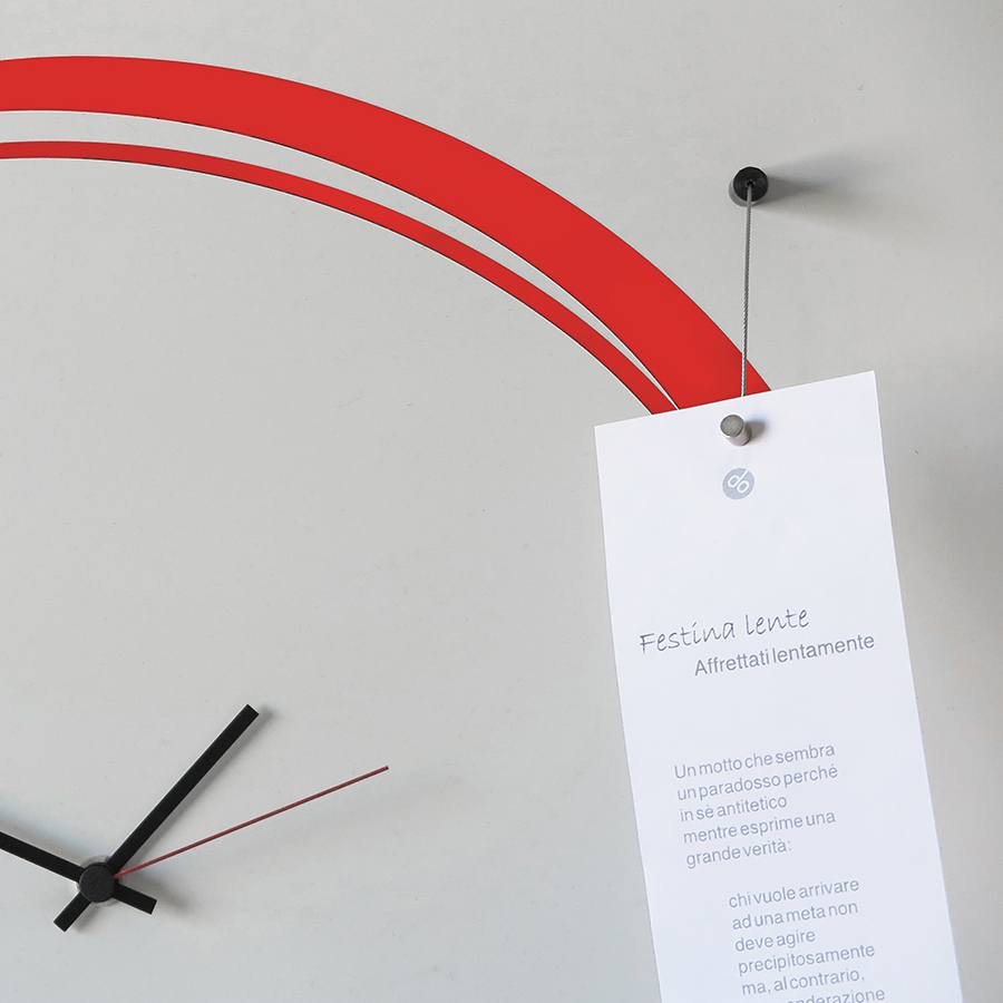 dESIGNoBJECT wall clock S-ENSO CLOCK