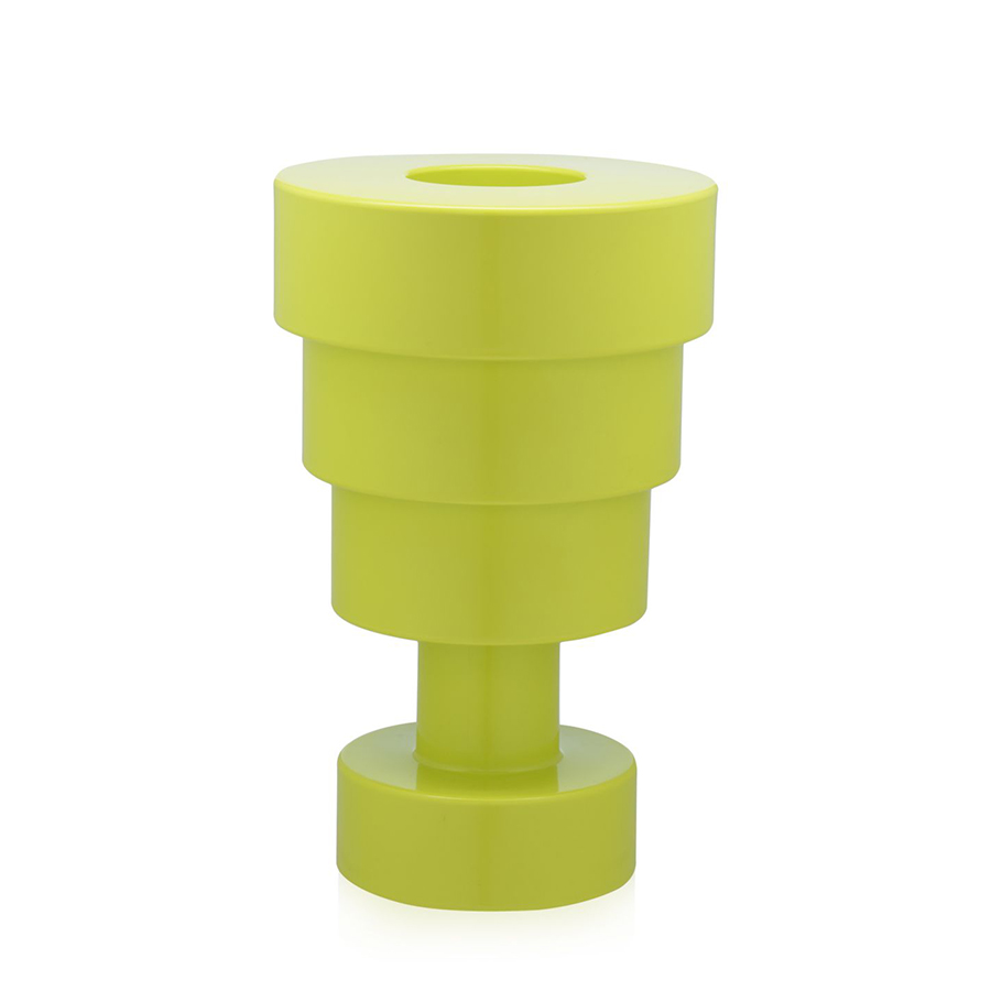 KARTELL vase CALICE (Vert - Technopolymère thermoplastique coloré dans la masse)