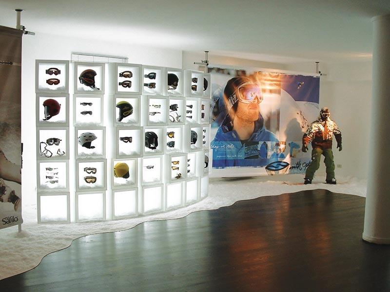 SLIDE lighting modular element OPEN CUBE