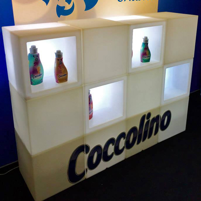 SLIDE lighting modular element OPEN CUBE