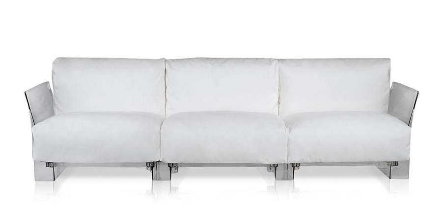 KARTELL sofa 3 places for outdoor POP OUTDOOR