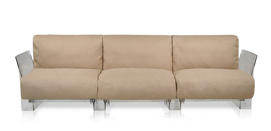 KARTELL sofa 3 places for outdoor POP OUTDOOR
