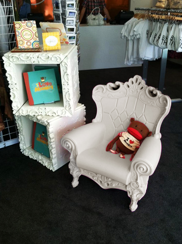 SLIDE armchair LITTLE QUEEN OF LOVE