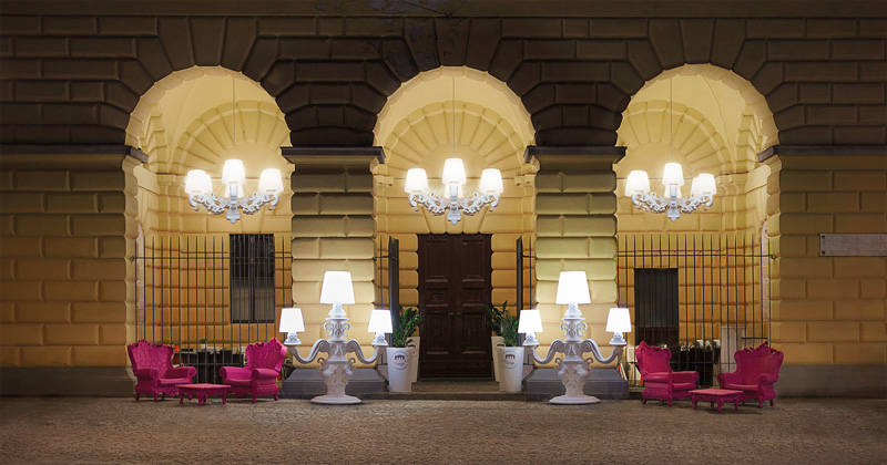 SLIDE lampadaire pour extérieur KING OF LOVE