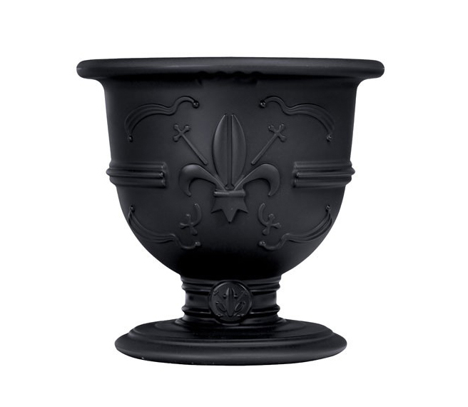 SLIDE vase POT OF LOVE (Noir - Polyéthylène)