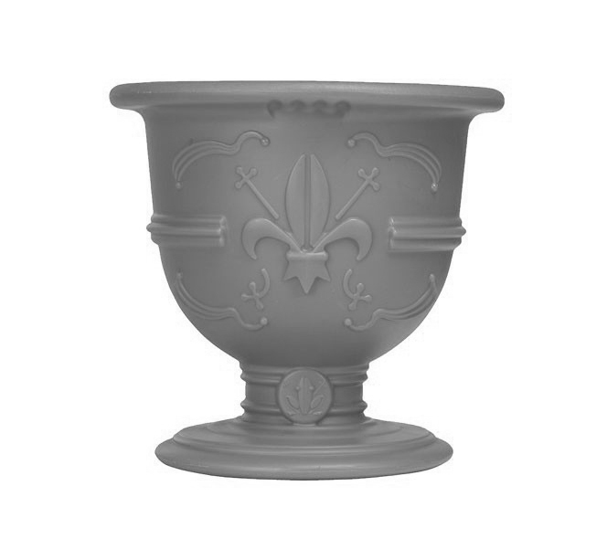 SLIDE vase POT OF LOVE (Gris - Polyéthylène)