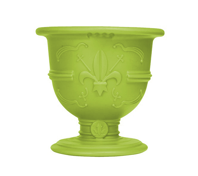 SLIDE vase POT OF LOVE (Citron vert - Polyéthylène)