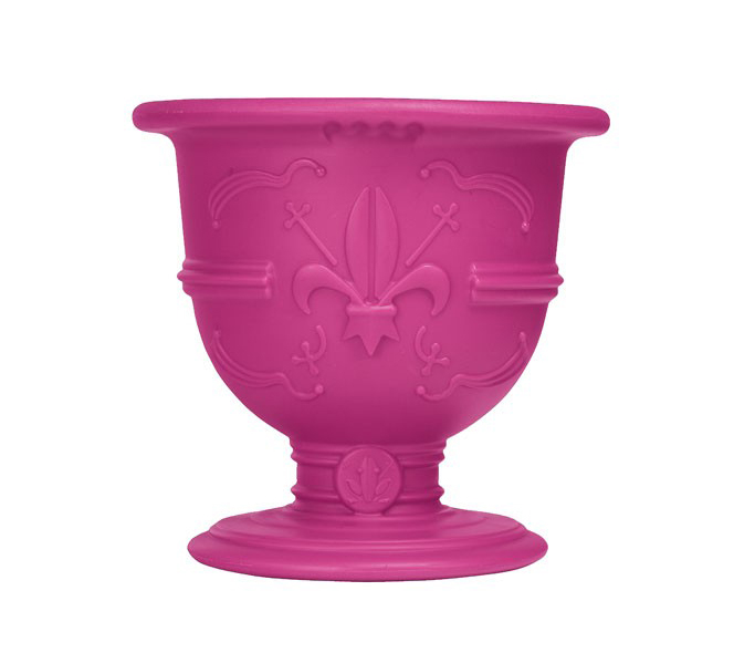 SLIDE vase POT OF LOVE (Fuchsia - Polyéthylène)