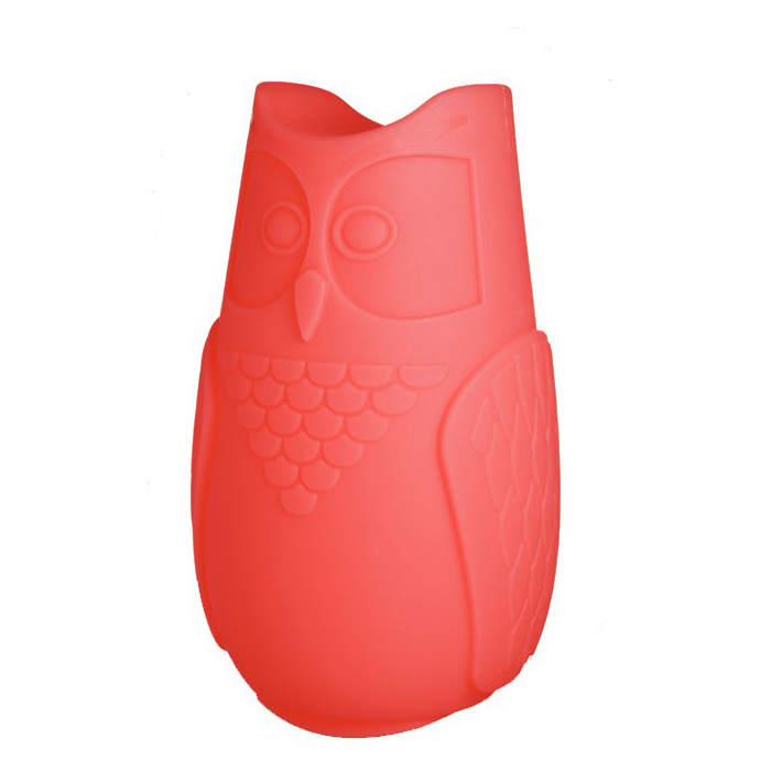 SLIDE lampe de table BUBO (Rouge - Polyéthylène)