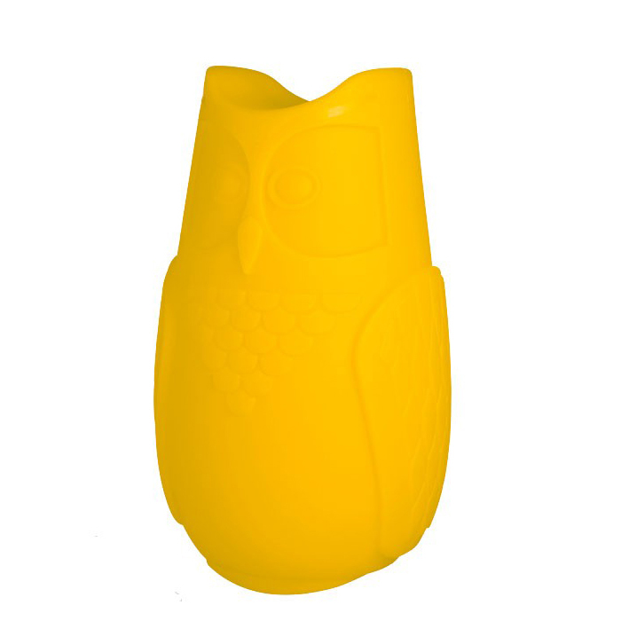 SLIDE lampe de table BUBO (Jaune - Polyéthylène)