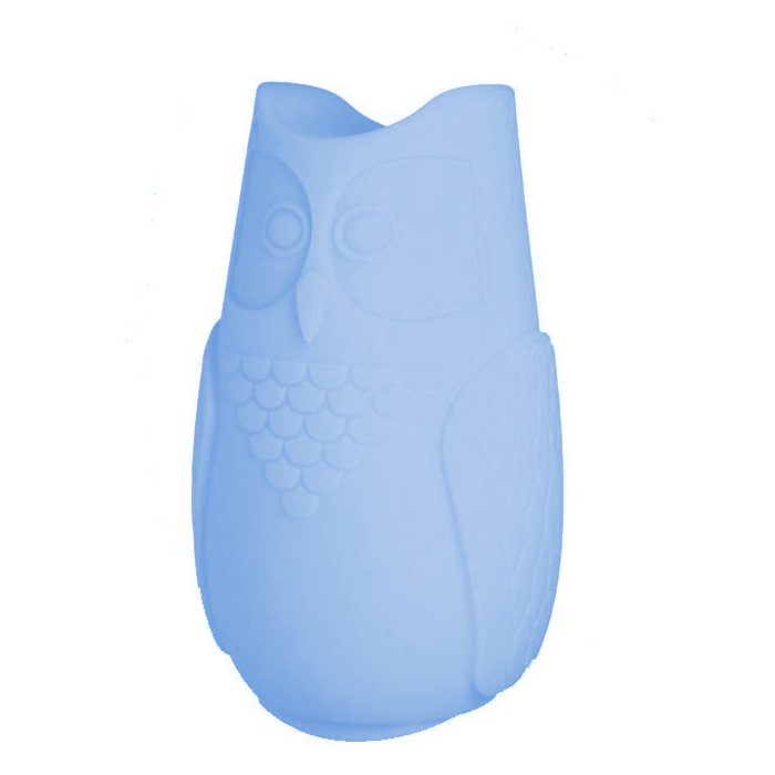 SLIDE lampe de table BUBO (Bleu - Polyéthylène)