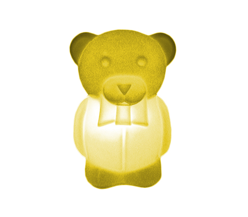 SLIDE lampadaire CHARLIE (Jaune - Polyéthylène)