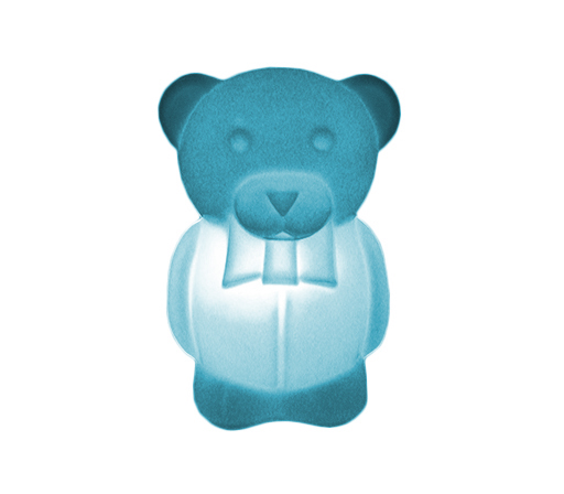 SLIDE lampadaire CHARLIE (Bleu - Polyéthylène)