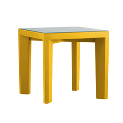 SLIDE coffee table for outdoor GINO