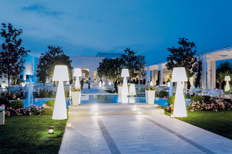 SLIDE lampadaire pour extérieur PIVOT