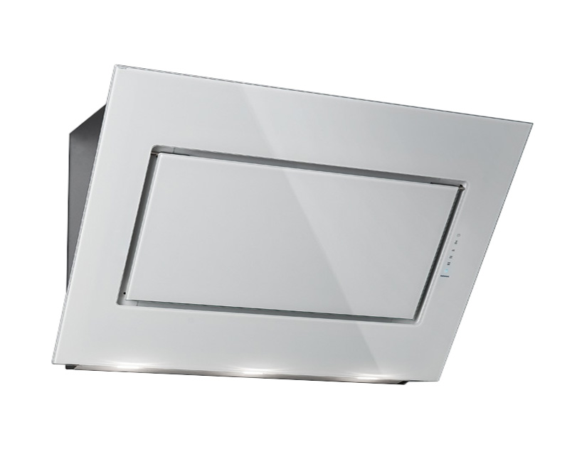 FALMEC hotte murale QUASAR ref. 124425 QUASARV1411 (Blanc 90 cm - Acier Inox / Verre)