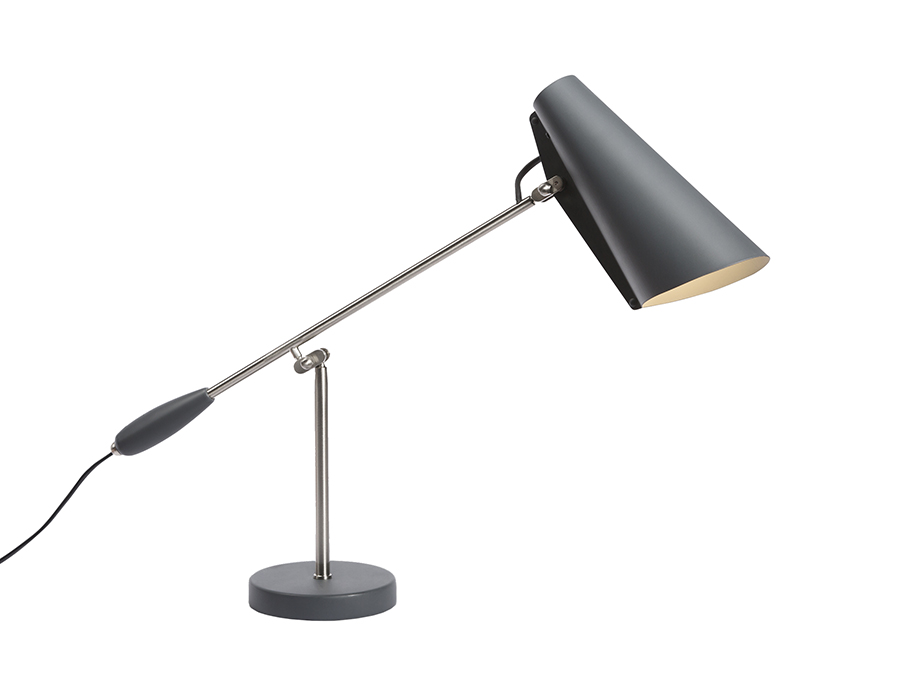 NORTHERN LIGHTING lampe de table BIRDY (Gris / Chrome - Métal)