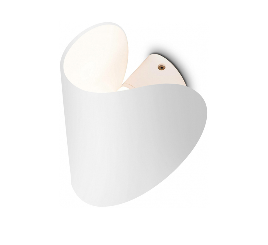FONTANA ARTE lampe murale applique IO (Blanc - Aluminium verni)