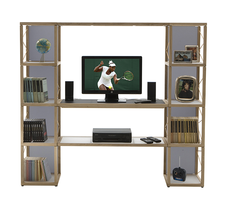 LE ZIE DI MILANO système modulaire I CASTELLI di ZIA BABELE BACAHP5 (Chêne naturel - Bois massif et 