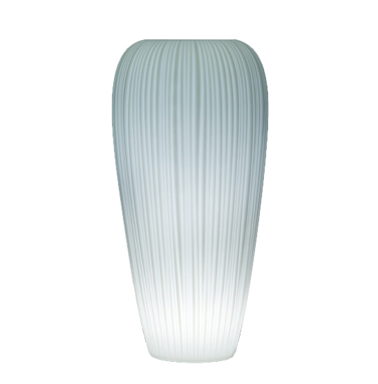 MYYOUR vase avec éclairage SKIN L (Pour extérieur - Poleasy Illuminable)