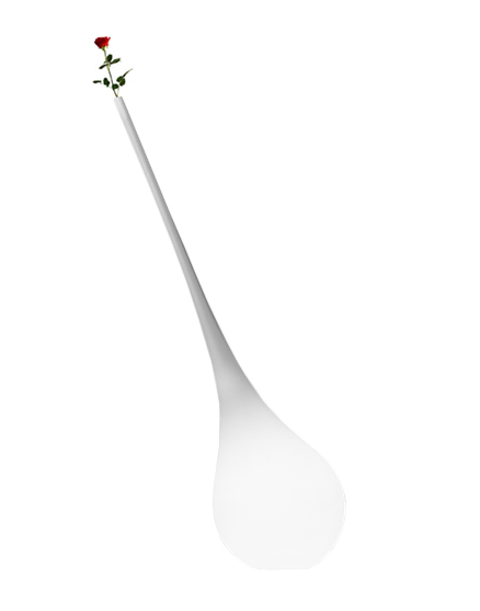 MYYOUR vase pour extérieur AMPOULE XL avec éclairage (Pour extérieur - Poleasy Illuminable)