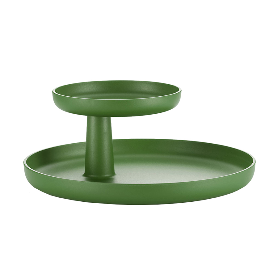 VITRA plateau ROTARY TRAY (Vert Palmier - ABS)