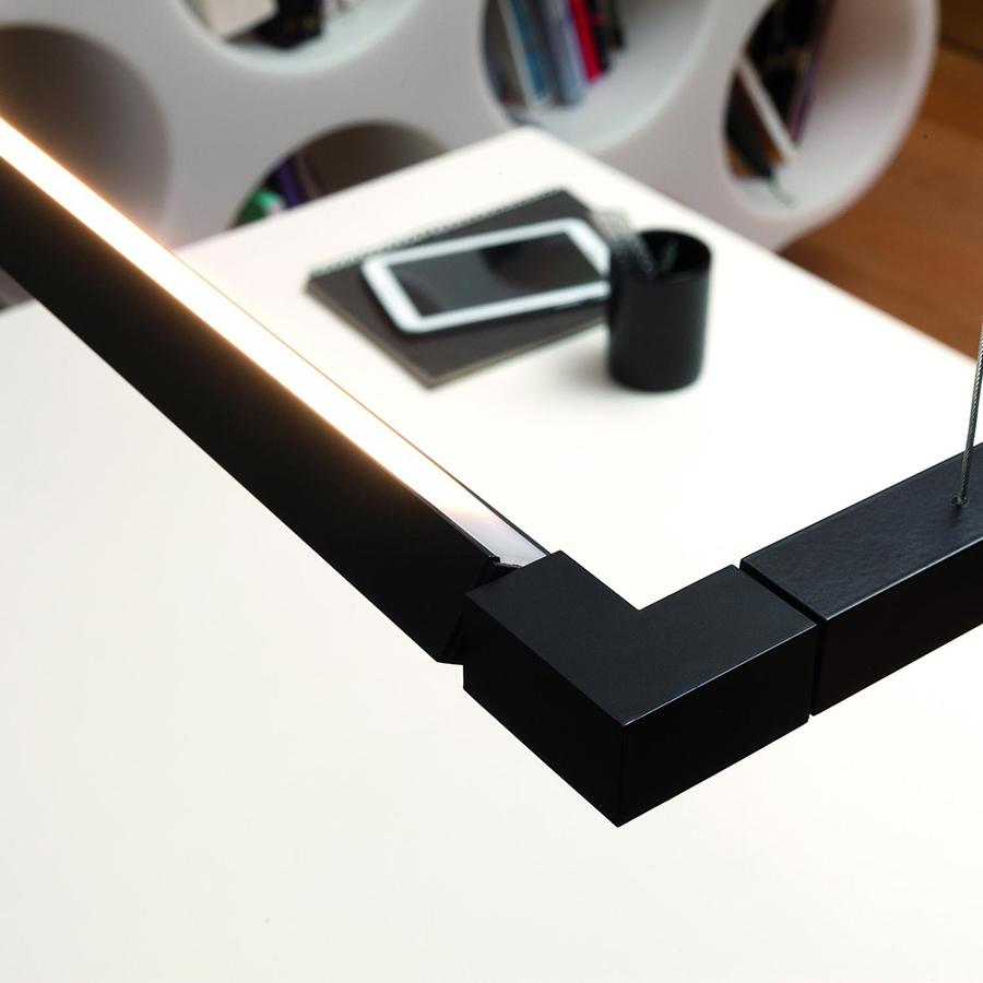 NEMO suspension lamp SPIGOLO HORIZONTAL