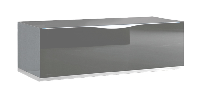 MUNARI+meuble+pour+TV+jusqu%27à+42+MODENA+MO102+MO+102+(Gris+-+Verre)