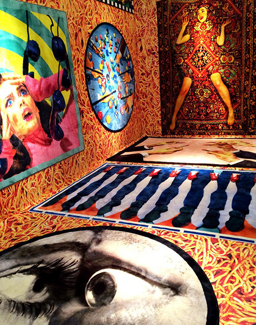 SELETTI wears TOILETPAPER tapis RECTANGULAR RUG