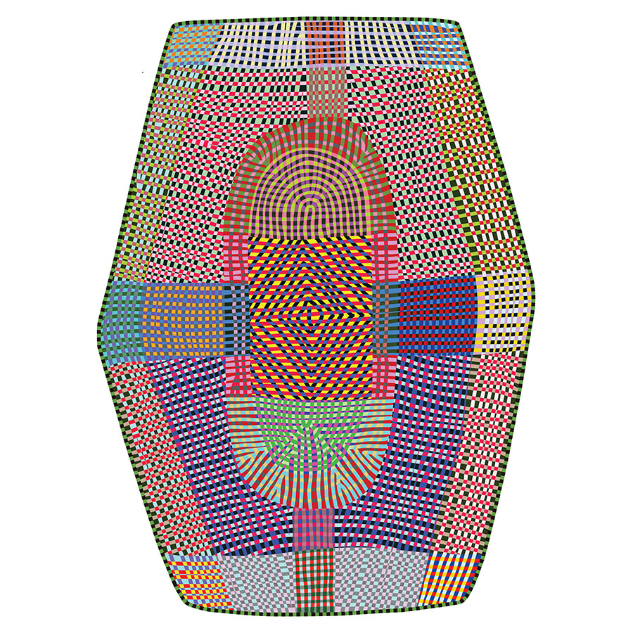 MOOOI CARPETS tapis FREAKY Signature collection (288x395 cm - Polyamide à poils bas)