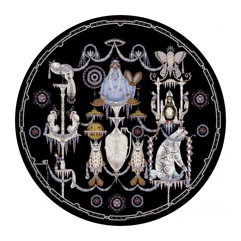 MOOOI CARPETS tapis POLAR BYZANTINE Signature collection (Chapter 5 - Polyamide à poils bas)