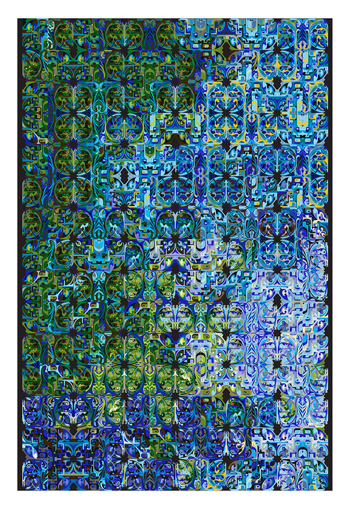 MOOOI CARPETS tapis ECO ALLIANCE Signature collection (200x300 cm - Polyamide à poils bas)