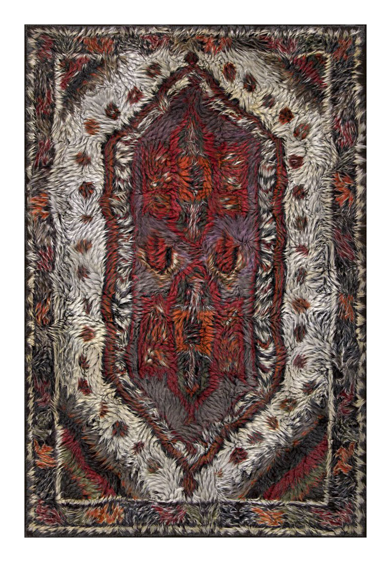MOOOI CARPETS tapis SHIRAZ Signature collection (200x300 cm - Polyamide à poils bas)