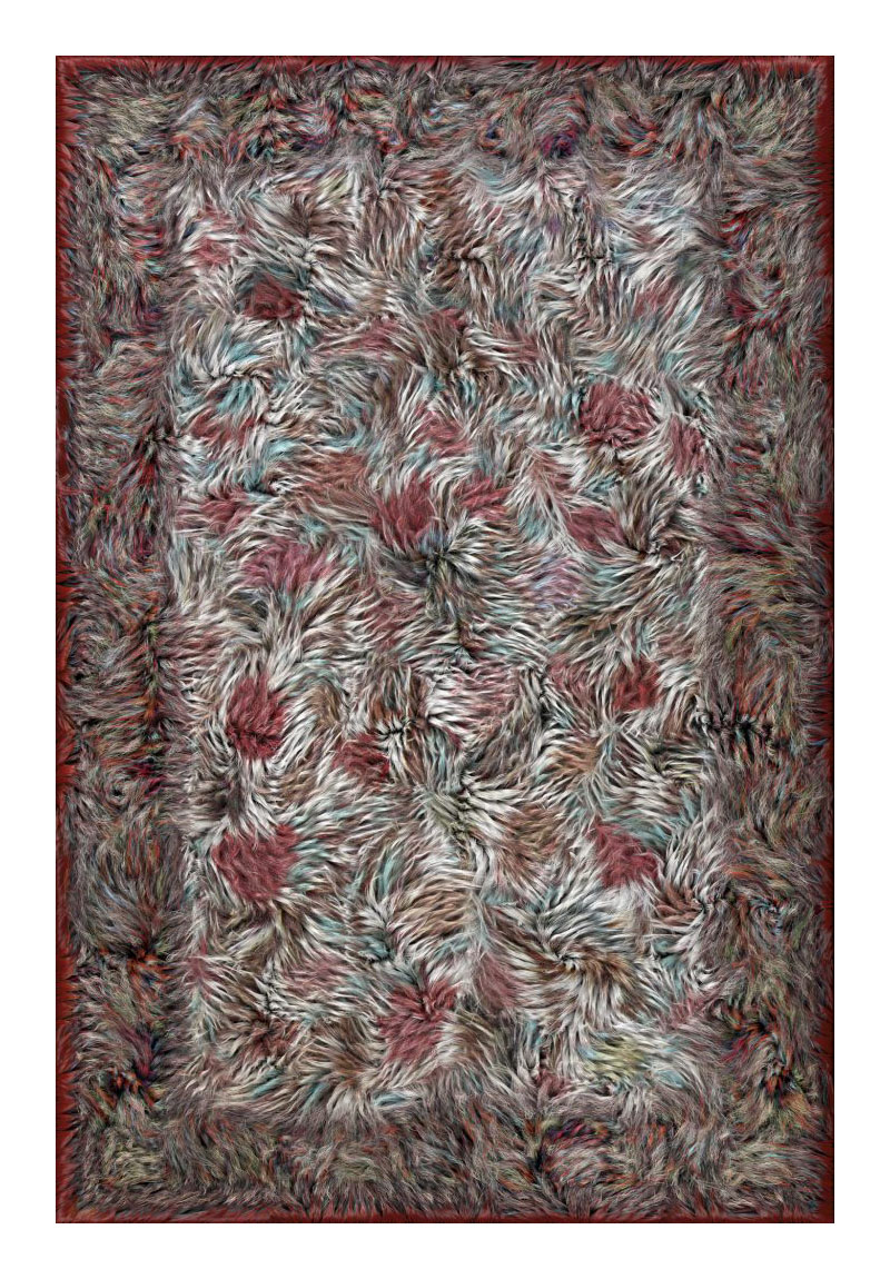 MOOOI CARPETS tapis LILIHAN Signature collection (200x300 cm - Polyamide à poils bas)