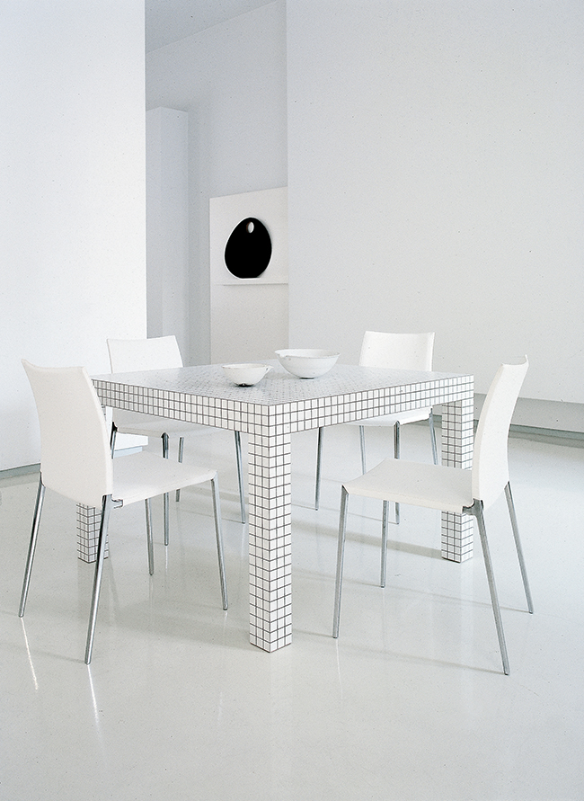 ZANOTTA square table QUADERNA