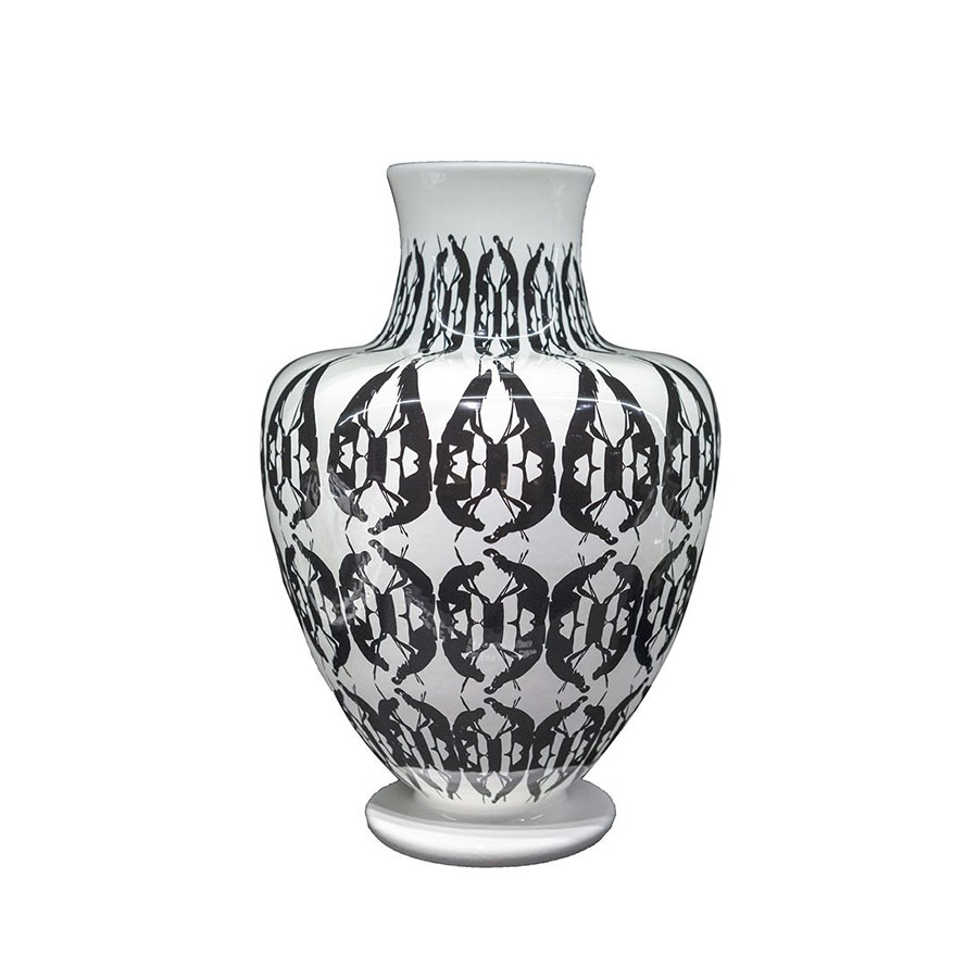 DRIADE vase GREEKY H 43 cm (Blanc - Céramique)