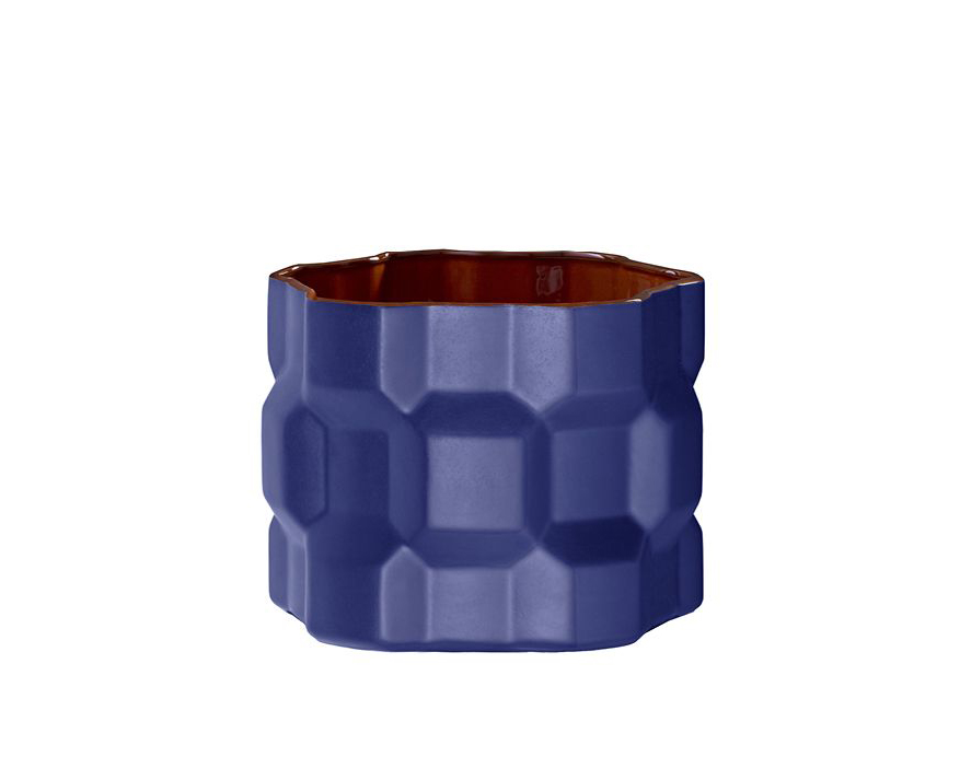 DRIADE vase GEAR H 20 (Bleu - Céramique)
