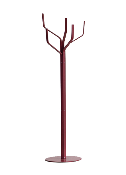 LAPALMA portemanteau ALBERO (Rubis - Métal verni)