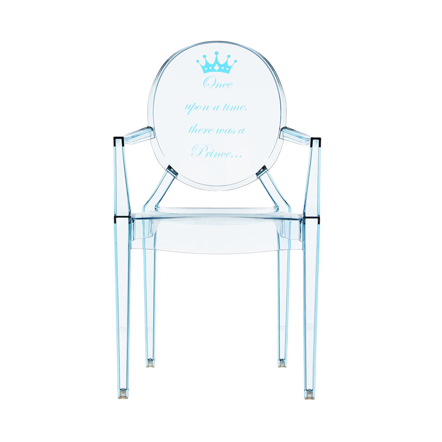 KARTELL KIDS chair for children LOU LOU GHOST