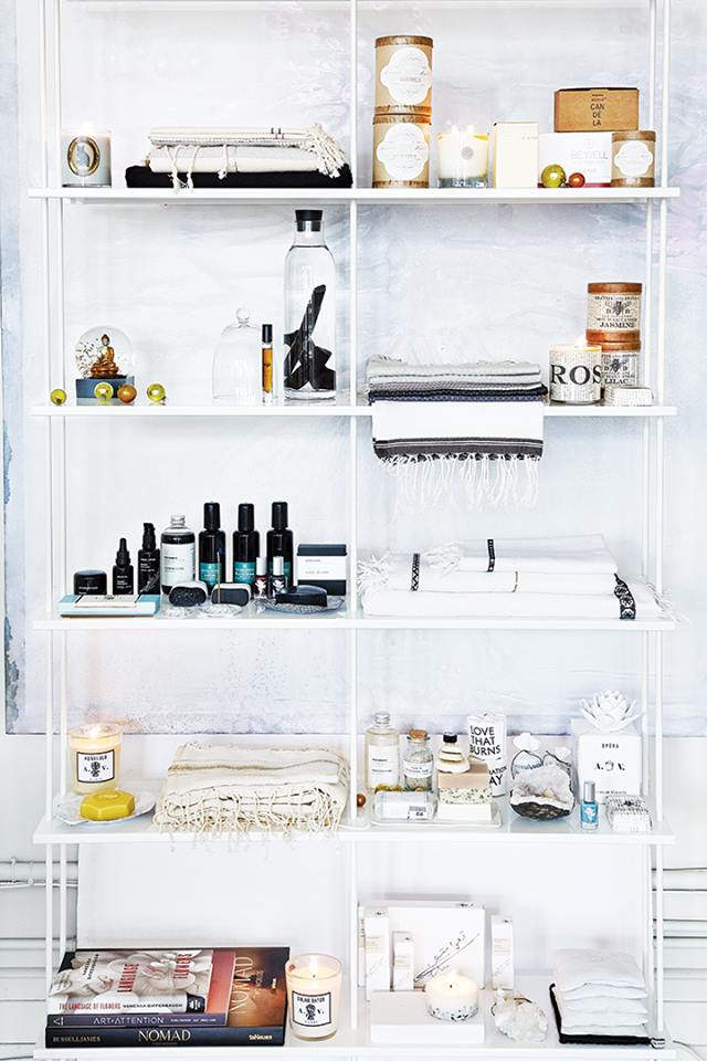 KRIPTONITE wall bookcases KROSSING MAXI H 203 cm with base for ground support