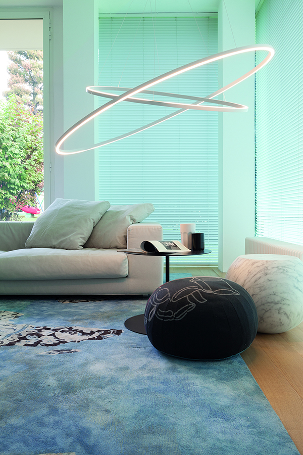 NEMO suspension lamp ELLISSE DOUBLE